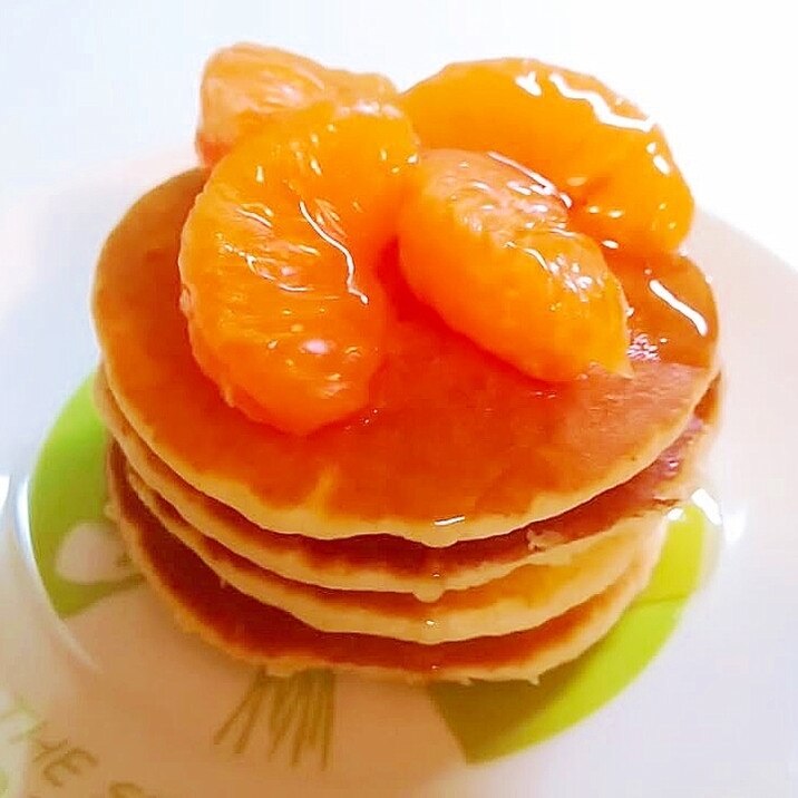 ホットプレートで みかん蜂蜜タワーパンケーキ レシピ 作り方 By のん786 楽天レシピ ホットプレートで みかん蜂蜜タワーパンケーキ レシピ 作り方 By のん786 楽天レシピ
